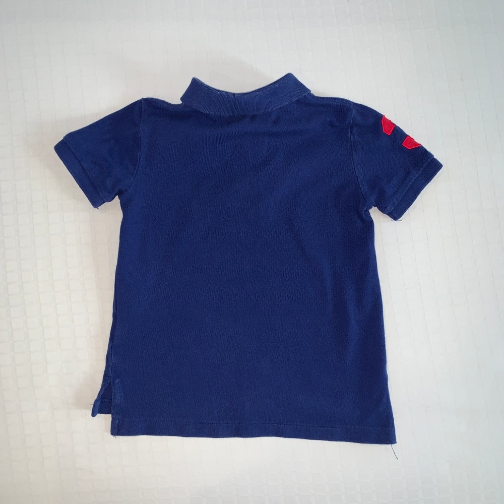 Polo Ralph Lauren Blue Polo Red Pony 4T - Picture 2 of 4